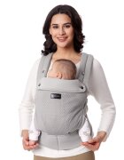 Momcozy Marsupiu ergonomic respirabil Light Grey Air Mesh 3-20 kg