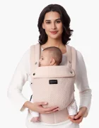 Momcozy Marsupiu ergonomic roz Air Mesh cozy si usor