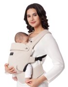 Momcozy Marsupiu ergonomic si usor PureHug Cozy Khaki