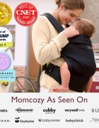 Momcozy Marsupiu ergonomic si usor PureHug Cozy negru