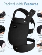 Momcozy Marsupiu pentru nou nascut Air Mesh black