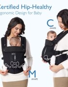 Momcozy Marsupiu pentru nou nascut Air Mesh black