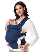 Momcozy Marsupiu pentru nou nascut Air Mesh blue