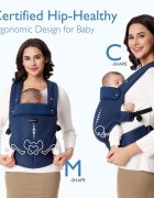 Momcozy Marsupiu pentru nou nascut Air Mesh blue