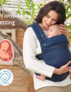 Momcozy Marsupiu pentru nou nascut Air Mesh blue