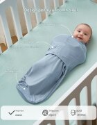 Momcozy Pachet de 2 saculeti Swaddle 0-3 luni Bloom