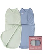 Momcozy Pachet de 2 saculeti Swaddle 0-3 luni Serenity