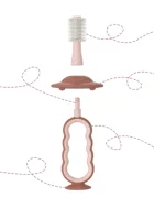 Momcozy Periuta de dinti 360 grade din silicon roz