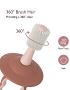 Momcozy Periuta de dinti din silicon 360 grade verde
