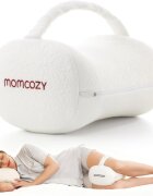 Momcozy Perna ergonomica pentru genunchi din spuma cu memorie curea elastica si reglabila M