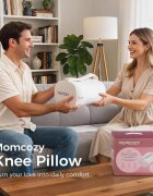 Momcozy Perna ergonomica pentru genunchi din spuma cu memorie curea elastica si reglabila M