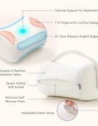 Momcozy Perna ergonomica pentru genunchi din spuma cu memorie curea elastica si reglabila M