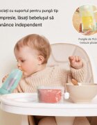 Momcozy Pungi reutilizabile pentru alimente fara BPA 10 x 100 ml