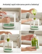 Momcozy Pungi reutilizabile pentru alimente fara BPA 10 x 100 ml
