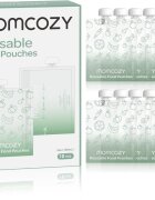 Momcozy Pungi reutilizabile pentru alimente fara BPA 150 ml