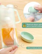 Momcozy Pungi reutilizabile pentru alimente fara BPA Pink
