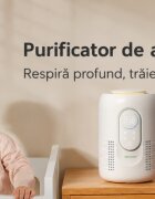 Momcozy Purificator de aer CozyBreath Baby Air cu filtru de carbon si lumina dimabila