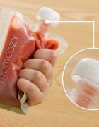 Momcozy Set 10 pungi alimentare reutilizabile 200 ml