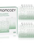 Momcozy Set 10 pungi alimentare reutilizabile 200 ml