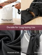 Momcozy Sistem de purtare tip wrap black