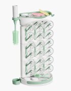 Momcozy Suport vertical pentru uscare biberoane premium pentru 18 biberoane si accesorii de alaptare
