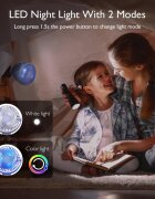 Momcozy Ventilator cu rotire 360 grade multifunctional portabil pentru carucior mov