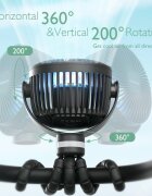 Momcozy Ventilator portabil pentru carucior black