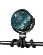 Momcozy Ventilator portabil pentru carucior black