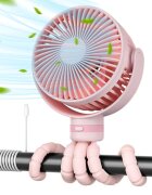 Momcozy Ventilator portabil pentru carucior pink