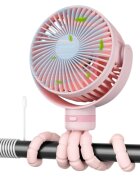 Momcozy Ventilator portabil pentru carucior pink