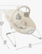 Momi Balansoar bebelusi Glossy Beige