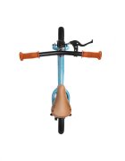 Momi Bicicleta copii fara pedale Breki Blue 12 inch cadru usor roti mari din spuma EVA scaun moale reglabil de la 3 ani sarcina maxima 25 kg frana de mana ghidon reglabil pe inaltime