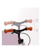 Momi Bicicleta copii fara pedale Breki Grey 12 inch cadru usor roti mari din spuma EVA scaun moale reglabil de la 3 ani sarcina maxima 25 kg frana de mana ghidon reglabil pe inaltime