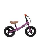 Momi Bicicleta copii fara pedale Breki Purple 12 inch cadru usor roti mari din spuma EVA scaun moale reglabil de la 3 ani sarcina maxima 25 kg frana de mana ghidon reglabil pe inaltime