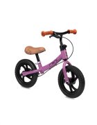 Momi Bicicleta copii fara pedale Breki Purple 12 inch cadru usor roti mari din spuma EVA scaun moale reglabil de la 3 ani sarcina maxima 25 kg frana de mana ghidon reglabil pe inaltime