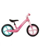 Momi Bicicleta copii fara pedale Mizo Pink 12 inch foarte usoara roti din spuma EVA scaun reglabil de la 33-40 cm greutate maxima admisa 25 kg de la 3 ani