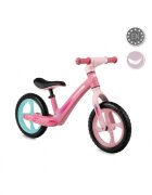 Momi Bicicleta copii fara pedale Mizo Pink 12 inch foarte usoara roti din spuma EVA scaun reglabil de la 33-40 cm greutate maxima admisa 25 kg de la 3 ani