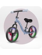 Momi Bicicleta fara pedale cu roti led Isoka blue