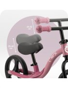 Momi Bicicleta fara pedale cu roti led Isoka pink