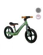 Momi Bicicleta fara pedale Mizo Khaki 12 inch foarte usoara roti din spuma EVA scaun reglabil de la 33-40 cm greutate maxima admisa 25 kg de la 3 ani