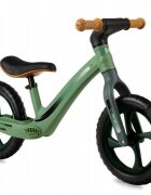 Momi Bicicleta fara pedale Mizo Khaki 12 inch foarte usoara roti din spuma EVA scaun reglabil de la 33-40 cm greutate maxima admisa 25 kg de la 3 ani