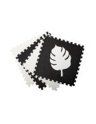 Momi Covoras de joaca puzzle Feli 120x120 cm black