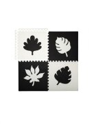 Momi Covoras de joaca puzzle Feli 120x120 cm black
