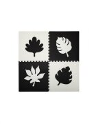 Momi Covoras de joaca puzzle Feli 120x120 cm black