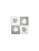 Momi Covoras de joaca puzzle Feli 120x120 cm grey
