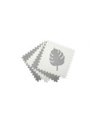 Momi Covoras de joaca puzzle Feli 120x120 cm grey