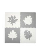 Momi Covoras de joaca puzzle Feli 120x120 cm grey