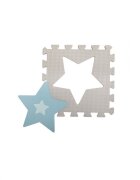 Momi Covoras de joaca puzzle Nebe 93 x 93 cm Blue