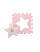 Momi Covoras de joaca puzzle Nebe 93 x 93 cm Pink