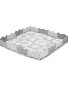 Momi Covoras de joaca Puzzle Zawi 150x150 cm Grey